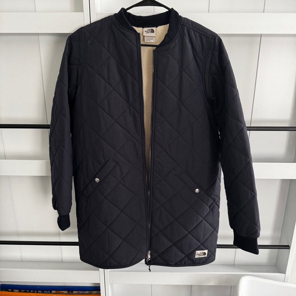 The North Face Women’s Navy Blue Quilted Jacket